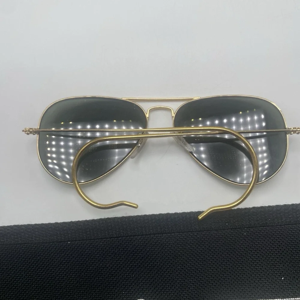 Coach Sunglasses Women FRAME ONLY Aviator Gold Brown 512